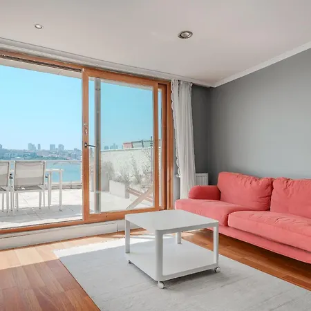 Duplex Flat W Panoramic Bosphorus View And Terrace Istanbulská provincie