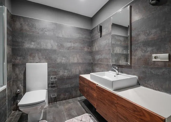 Duplex Flat W Panoramic Bosphorus View And Terrace 公寓