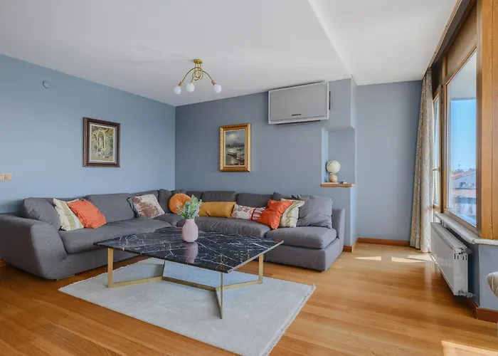 Duplex Flat W Panoramic Bosphorus View And Terrace *