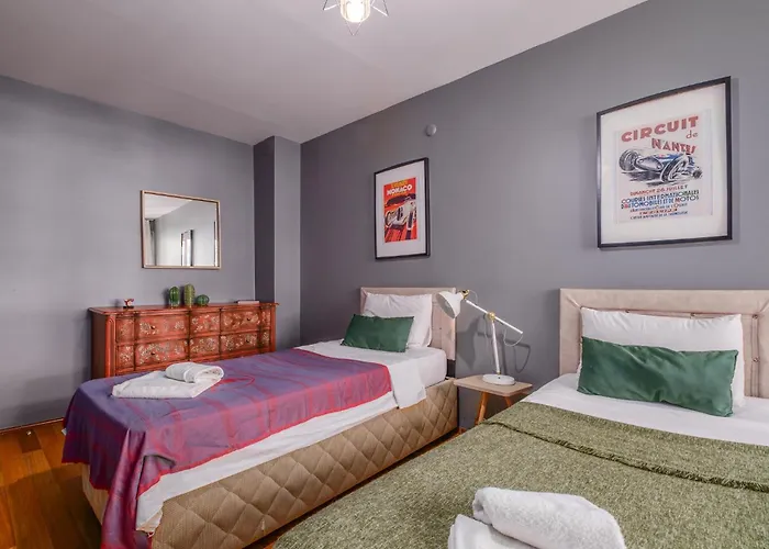 Apartmán Duplex Flat W Panoramic Bosphorus View And Terrace *