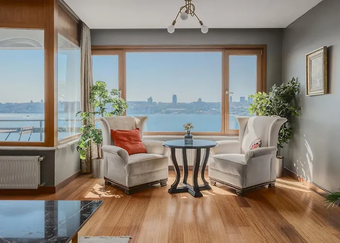 Apartmán Duplex Flat W Panoramic Bosphorus View And Terrace Istanbulská provincie