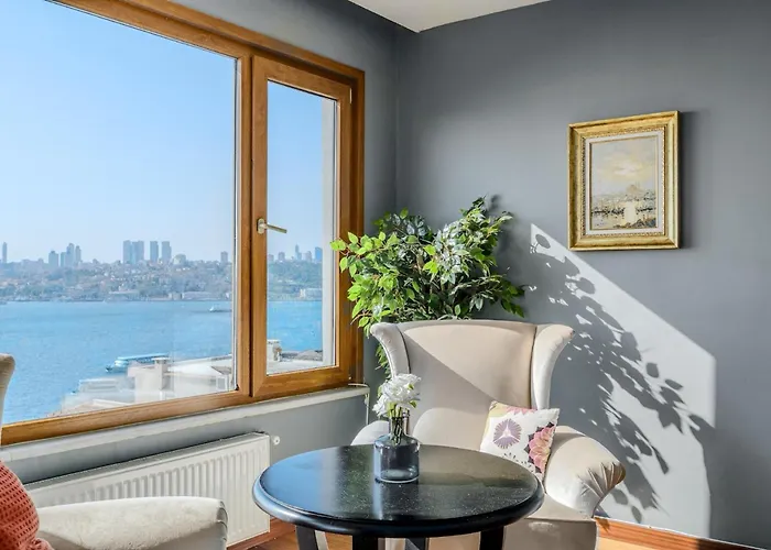 Duplex Flat W Panoramic Bosphorus View And Terrace Apartmán