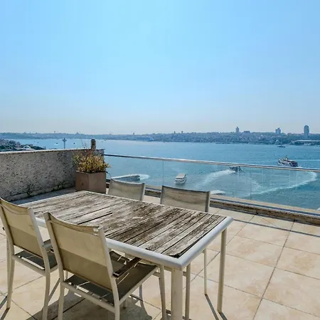 Duplex Flat W Panoramic Bosphorus View And Terrace Apartment *