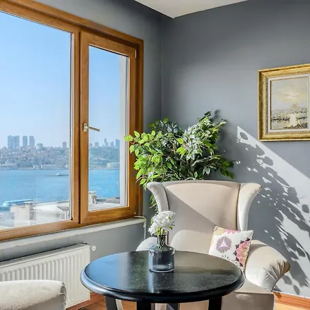 Duplex Flat W Panoramic Bosphorus View And Terrace Apartment