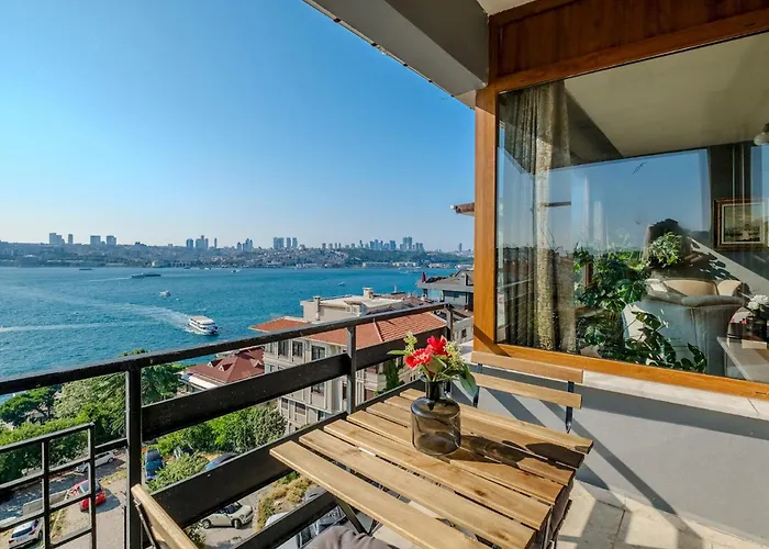 Apartment Duplex Flat W Panoramic Bosphorus View And Terrace