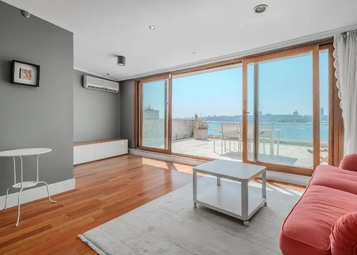 Duplex Flat W Panoramic Bosphorus View And Terrace Apartment Istanbul