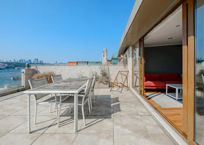 Apartment Duplex Flat W Panoramic Bosphorus View And Terrace